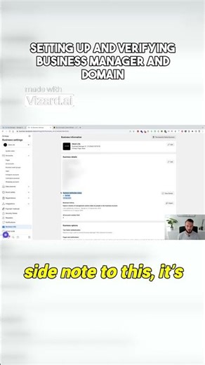 Setting Up and Verifying Business Manager and Domain | How to Run Facebook Ads for SMMA Client