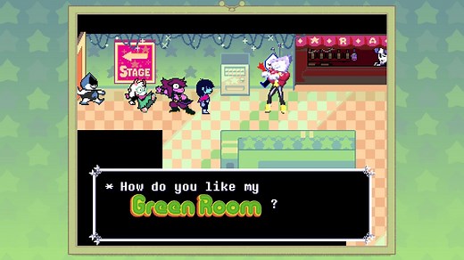 Green Room (First Visit) Walkthrough - Deltarune Guide - IGN