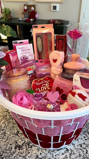 DIY Valentine’s Gift Basket Ideas Using Dollar Tree Products