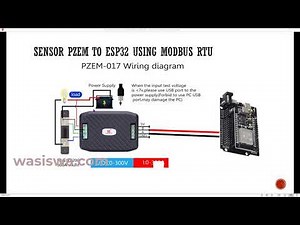 Cara membaca Sensor PZEM 017 dengan ESP32 dengan Protokol MODBUS RTU