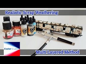 Episode 11. Realistic Scrap Weathering. Multi layered Method.