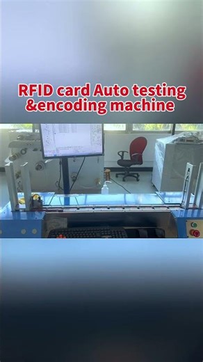 Smart Card Automatic Testing System. #machine #rfid #smartcard #automatic