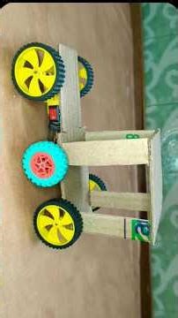 Cardboard Se bnaye Shaandaar Gaadi - How to Make Battery Power Lorry Truck Vehicle With Cardboard