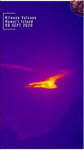 Precursory Overflows Continue Hawaii Kilauea Volcano