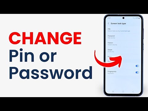 How to Change Pin or Password on Android