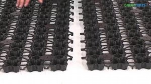 How to Connect Roof Open Drainage Tiles for Artificial Turf Systems