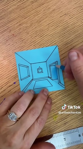 Exploring Perspective in Sixth Grade Art Class