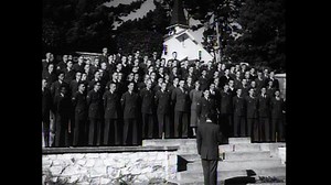 Back in 1953: The Russian language choir of the Defense Language Institute performs a Kozak song on Soldier Field, Presidio of Monterey. Title of the song: "In the year '93" (В 93-ем годе). Presidio of Monterey U.S. Army Training and Doctrine Command U.S. Army Combined Arms Center U.S. Army #TBT #Throwbackthursday #dliflc75 | Defense Language Institute Foreign Language Center