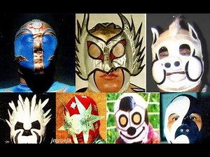 175 MÁSCARAS EXTRAÑAS Y CURIOSAS DE LA LUCHA LIBRE, parte 2