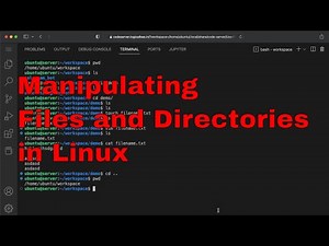 Manipulating Files and Directories in Linux: mv, cp, and the ls -a Command