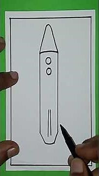 Rocket Drawing Easy