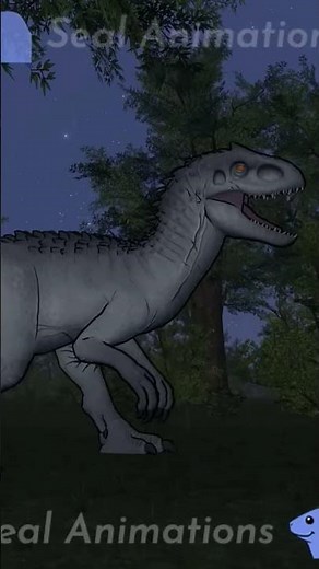 Rudy vs indominus rex seal animation