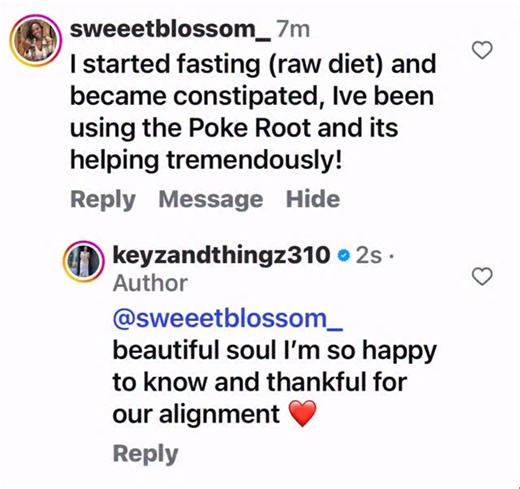 1.3K views · 25 reactions | Poke root rub makes waste dissolve so the blood can flow and boo-boo can exit the body | KeyznThingz310 | Facebook