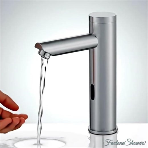 Fontana Solo™ Edition Brushed Nickel Touchless Motion Sensor Faucet FS-509BN
