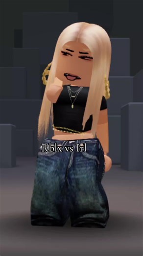 roblox vs irl #fyp #trending #robloxfyp #irlvsroblox #xbcyza
