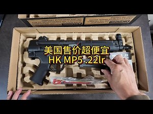 美国售价超便宜的MP5 .22lr大玩具！