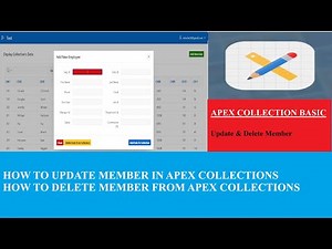 Oracle Apex Collections- Part 2