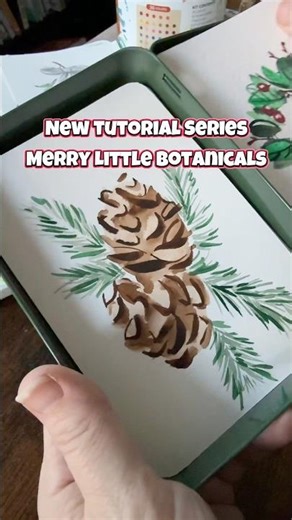 Merry Little Botanicals | Holiday Watercolor Series Introduction
