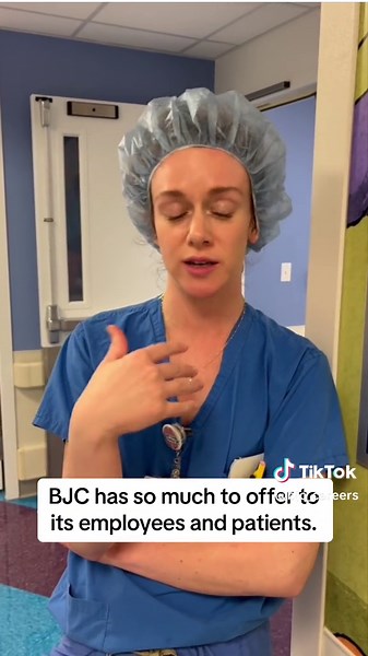 We asked operating room nurse, Liz, why she chose BJC HealthCare.