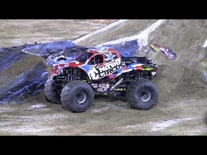 Nitro Circus Backflip at Monster Truck Jam 2010 Jacksonville