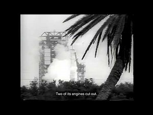 Dramatic Footage: 1965 Atlas-Centaur Rocket Explosion at Cape Kennedy Surveyor Mission Failed