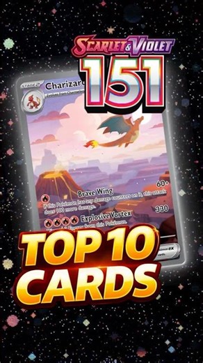 Scarlet & Violet 151 Top 10 Cards Pokemon TCG