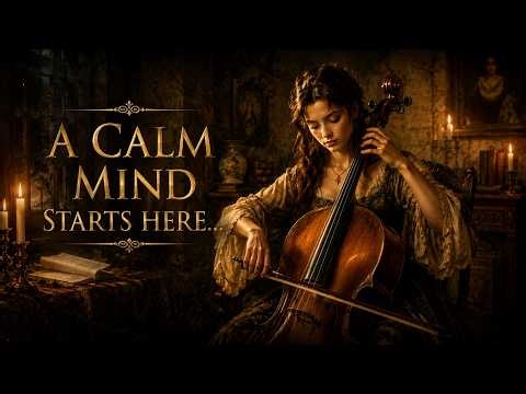 ✨ A Calm Mind Starts Here... | Ambient Cello for Focus & Productivity (No Ads)