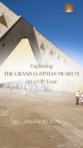 18K views · 957 reactions | ⌛️ The wait is over! The Grand Egyptian Museum is now open to the world, and YOU can be among the first to experience its treasures like few ever will. Join Archaeological Paths on an exclusive VIP tour and explore the largest archaeological museum on the planet ✨ www.RoyalEgypt.com | Archaeological Paths | Facebook