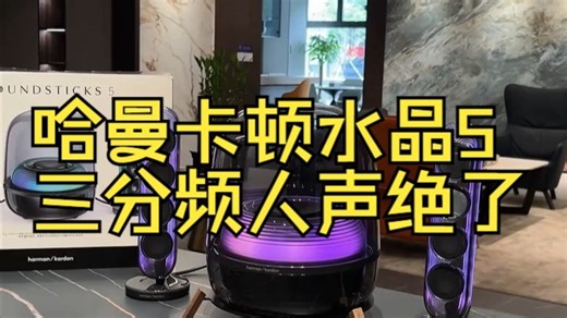 三分频人声多清透？哈曼卡顿水晶5试听《女儿情》震撼耳朵