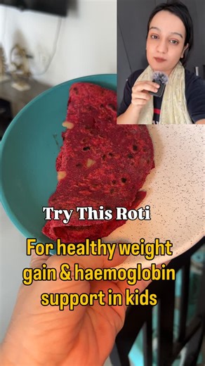 Munmun Rajora on Instagram: "1. Steam or boil sweet potato, beetroot, and green peas together until completely soft. 2. In a blender, blend beetroot and green peas with a little water to make a smooth puree. 3. Peel the steamed sweet potato and chop it finely or lightly mash it 4. Take wheat flour in a bowl. 5. Add the beetroot–peas puree to the flour. 6. Add chopped or mashed sweet potato and grated paneer. 7. Add salt if using (only if baby is above one year). 8. Knead into a soft dough. No ex