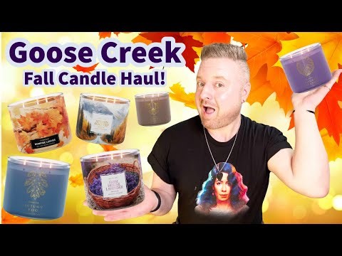 Goose Creek - FALL Candle Haul!