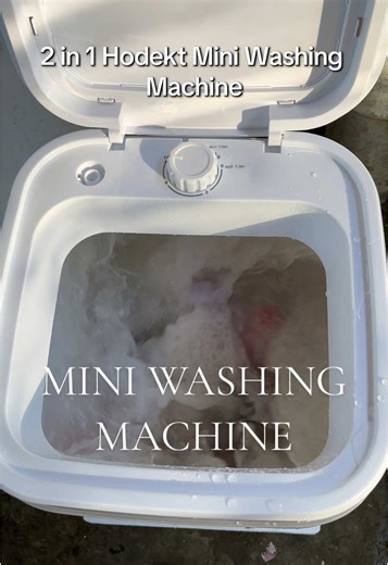 Hodek Mini Washing Machine: Perfect for Small Spaces!