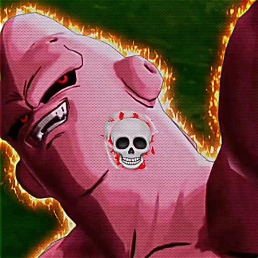 Evil Buu Into Super Buu Transition 💀 🔥 #dragonball