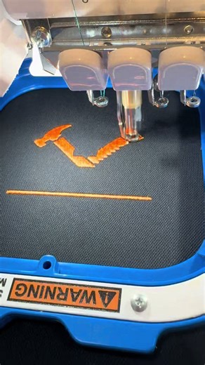 Embroider these logos with me! #embroidery #logo #machineembroidery #supportsmallbusiness #thisstitchcansew