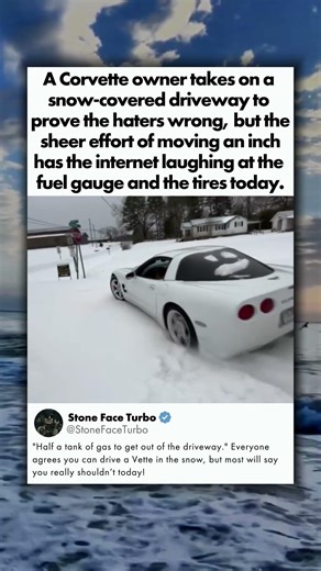 CAN A VETTE REALLY HANDLE SNOW?