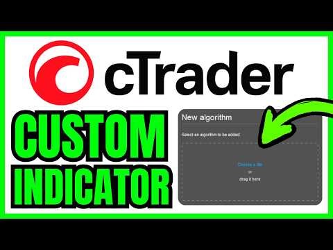 How To Add CUSTOM INDICATOR In cTrader (QUICK & EASY) 2026