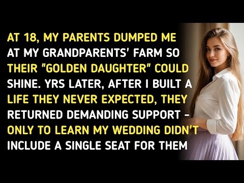 AT 18, MY PARENTS DUMPED ME AT MY GRANDPARENTS' FARM SO THEIR "GOLDEN DAUGHTER" COULD SHINE