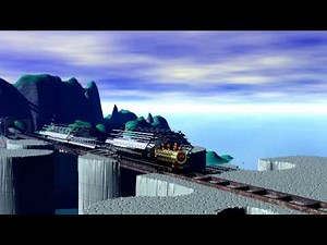 Animated 3D Train (Rendered in Bryce and Converted to HD)