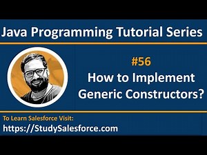 56 Java | How to implement generic constructors in java | by Sanjay Gupta