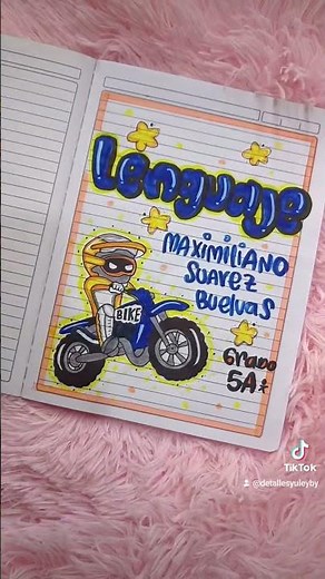 ideas para marcar los cuadernos