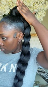 1.8M views · 66K reactions | THIS DIY BRAIDED PONYTAIL COULD BE YOUR NEXT LOOK  press play #idoghana #hairideas | The OPM Family | Facebook