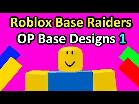 Roblox Base Raiders - Overpowered Base Designs 1