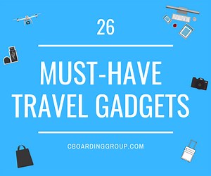 26 Must Have Travel Gadgets & Gear - C Boarding Group - Travel, Remote Work & Reviews