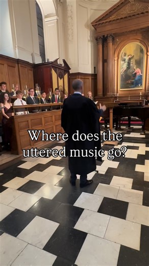 Where does the uttered music go? When well-tempered mind and hand Have made the mortal clay to glow And separate spirits understand? Ah, whither, whither goes the boon, The joy, the joy that wilful sense Into the planetary tune Of sun-directed influence? What is this creature, music, the art, The rhythm that the planets journey by? The living sun-ray entering the heart Touching the life with that which cannot die? 🎶 The opening section of William Walton’s anthem (with words by John Masefield) w