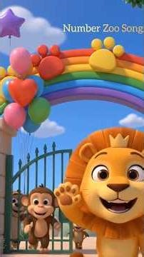 Number Zoo Song | Learn Number | YouTube Kids | little story #nurseryrhymes #kidssongs #kidsvideo