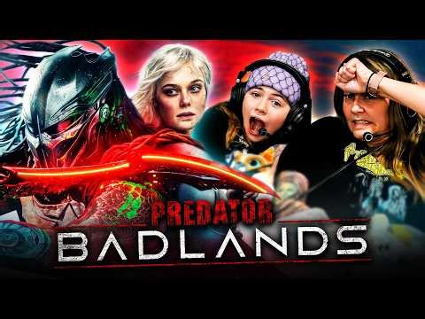 PREDATOR: BADLANDS (2025) MOVIE REACTION! IS THIS THE BEST PREDATOR MOVIE EVER!? | Elle Fanning