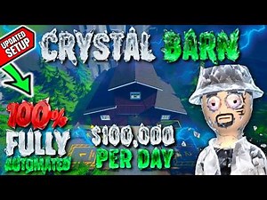 NEW Fully Automated Crystal Barn Setup Guide - Most Efficient Possible - Schedule 1 (Full Tutorial)
