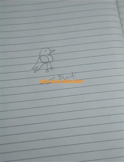 how to make bird in easy 🐤