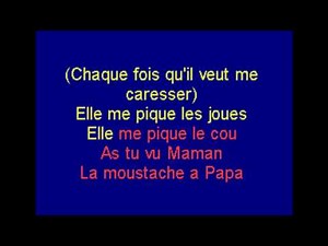 LA MOUSTACHE A PAPA CARMEN CAMPAGNE