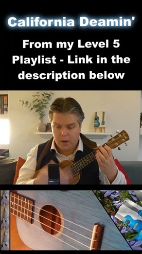 California Dreamin' SHORT | Mr B's Ukulele Channel #ukulelelesson #ukuleletutorial #musicvideo